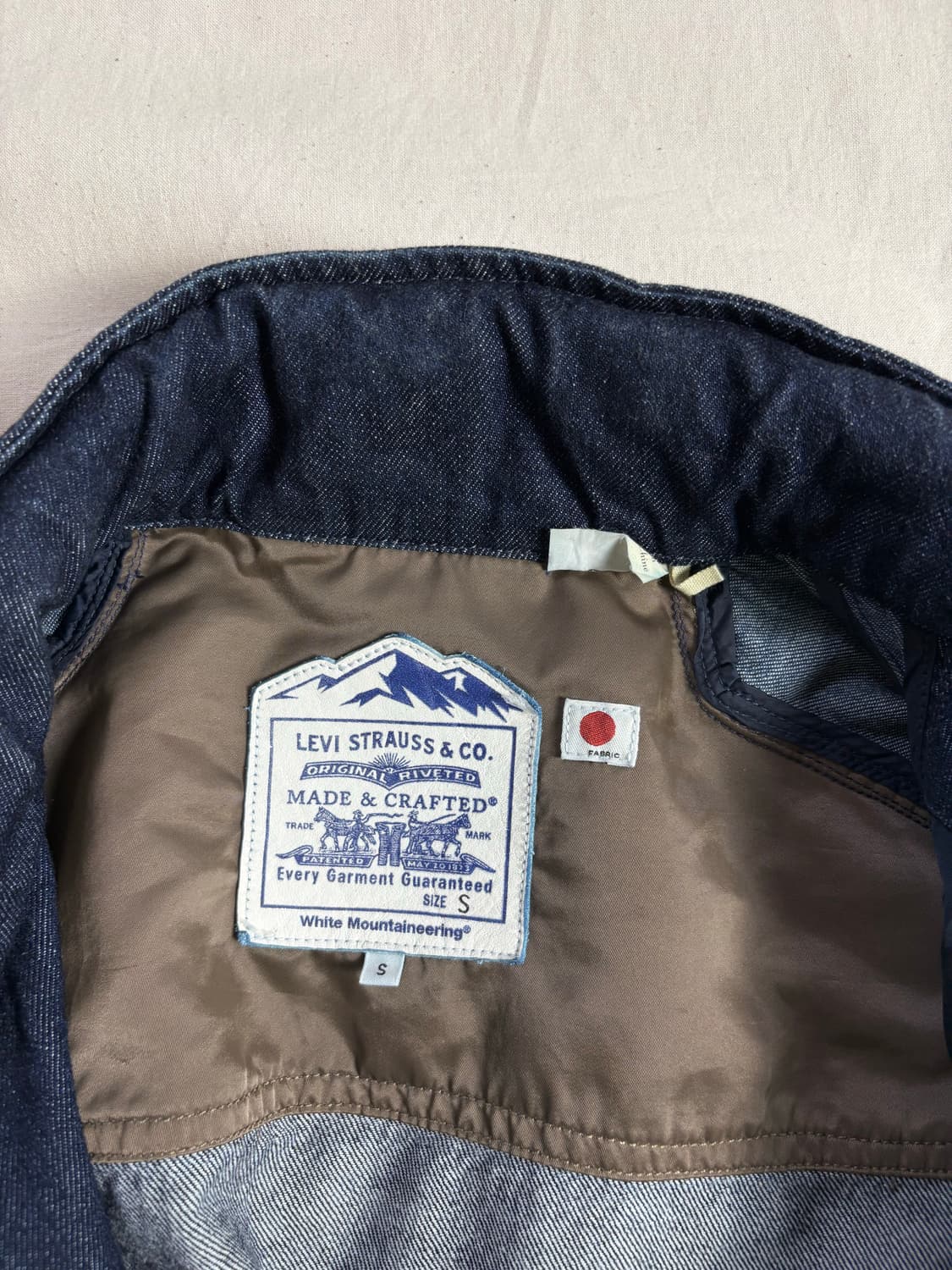 리바이스 화이트마운트니어링 데님 자켓 S 상품이미지3