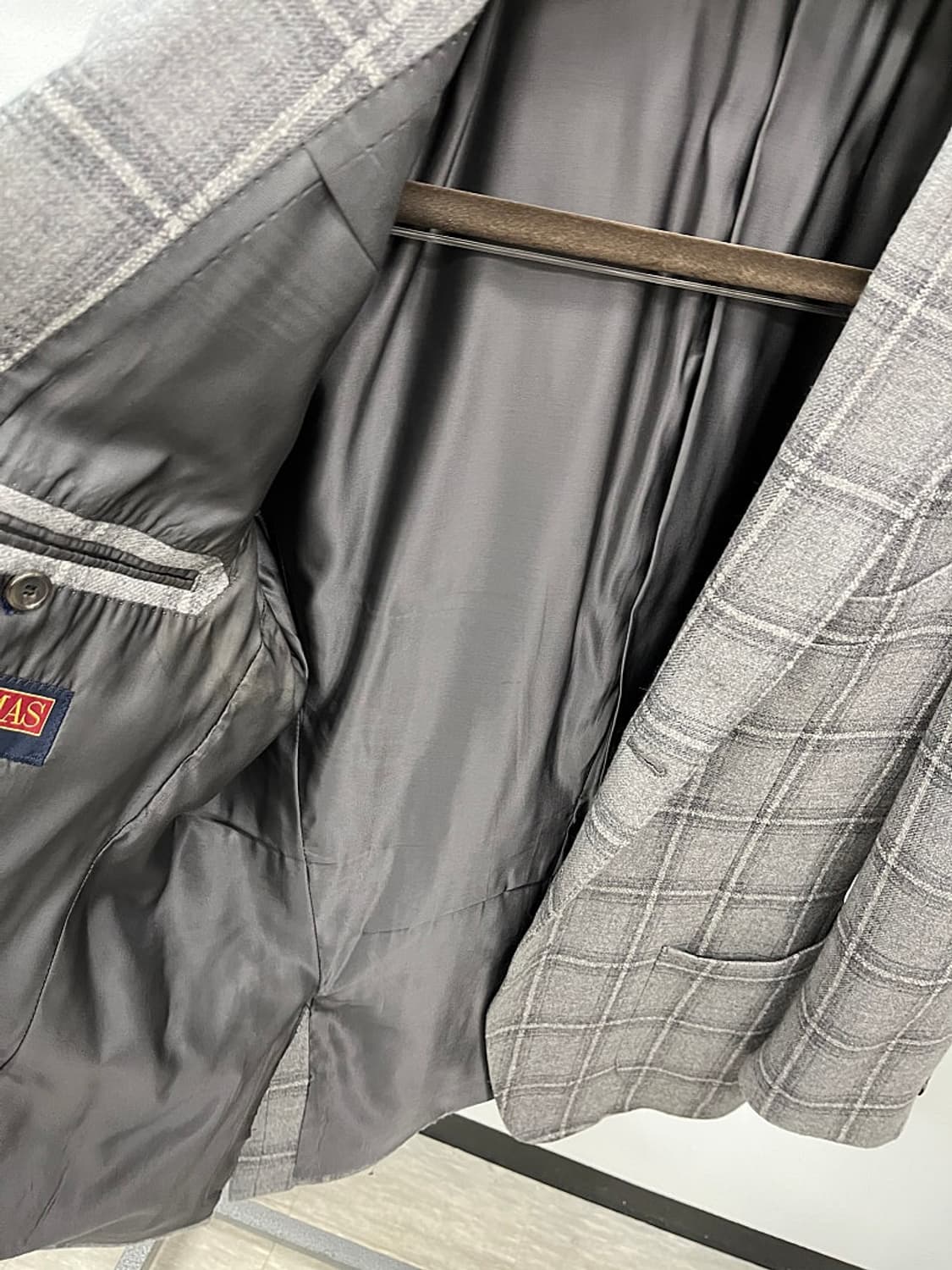 105) 맨온더분 그레이 울자켓  상품이미지7