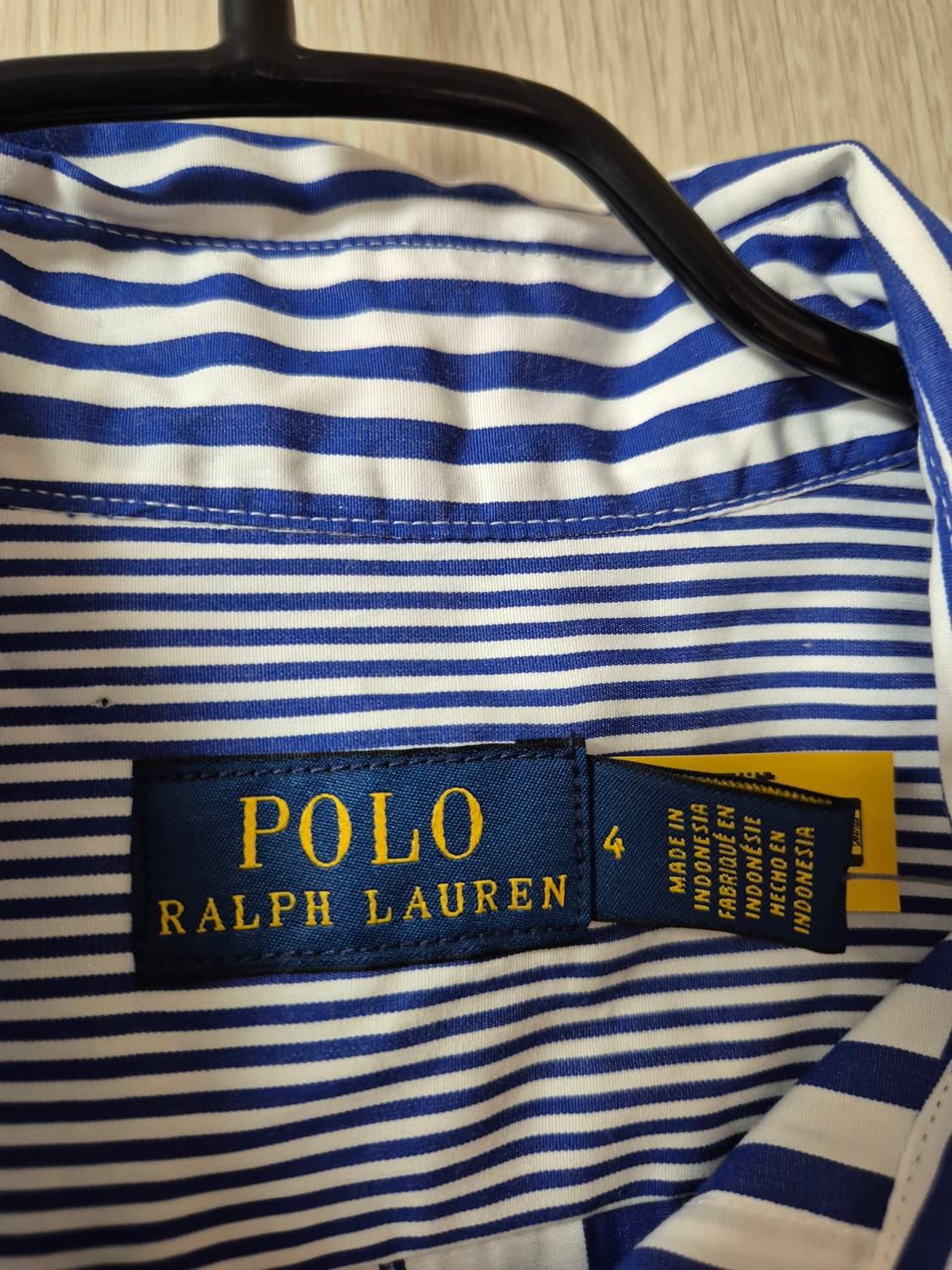 (24년) 폴로 랄프로렌 스프라이트 배색 셔츠 블라우스 4 (새제품) 신 상품이미지6