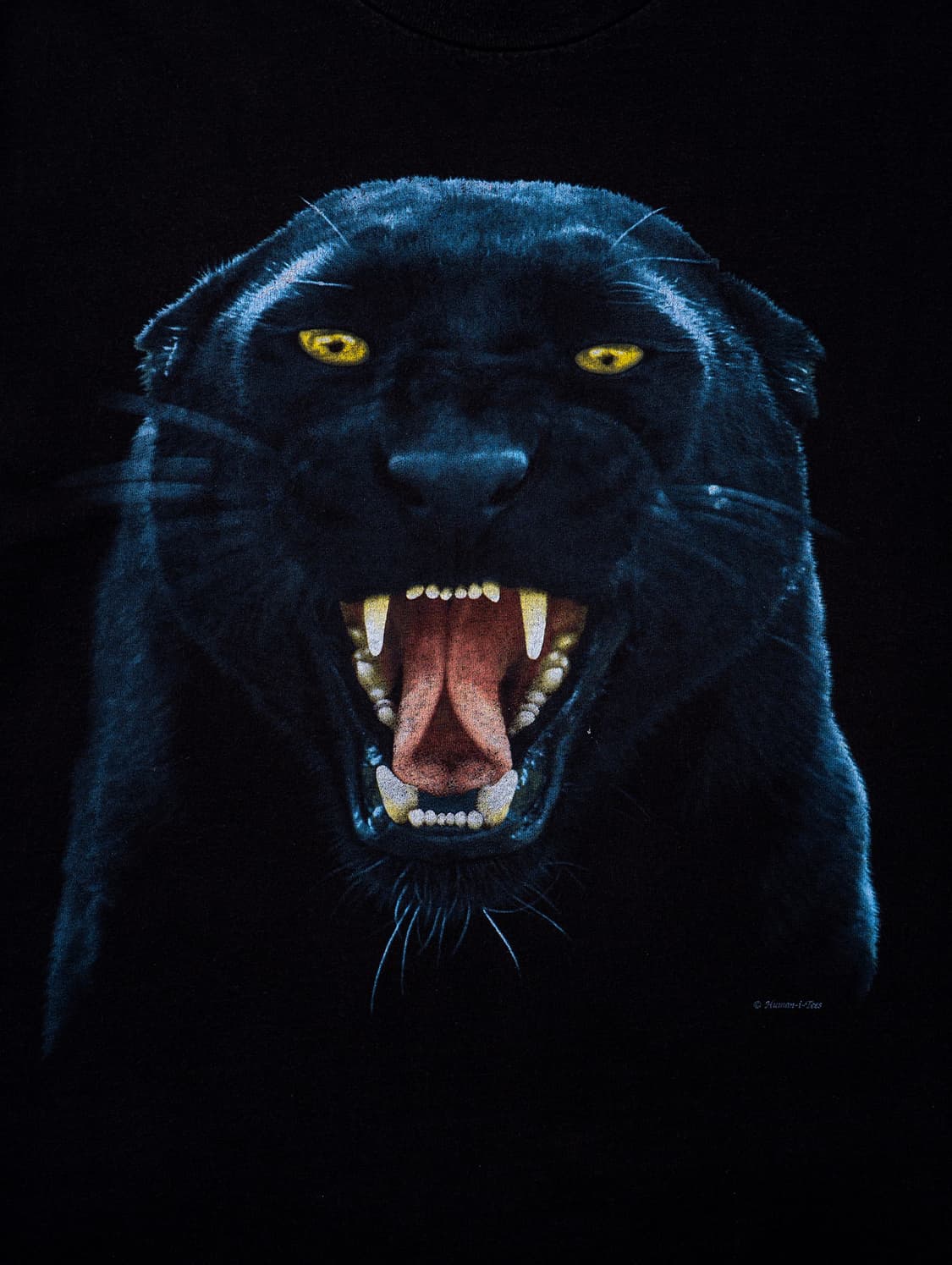90’s Human i Tee Black Panther T-shirt 상품이미지4