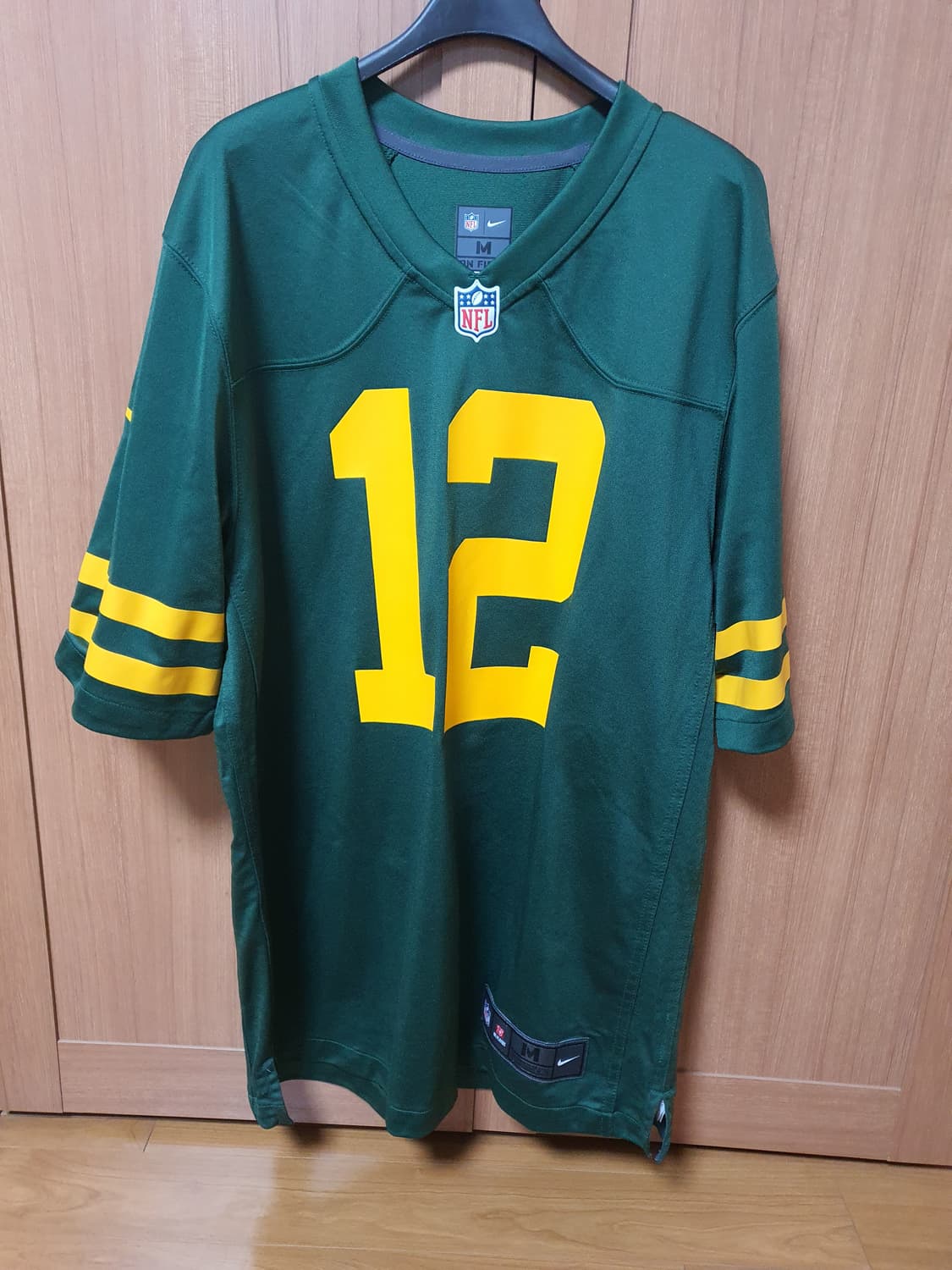 NFL 그린베이 패커스 애런 로저스 12번 나이키 저지(US M 사이즈) 상품이미지1
