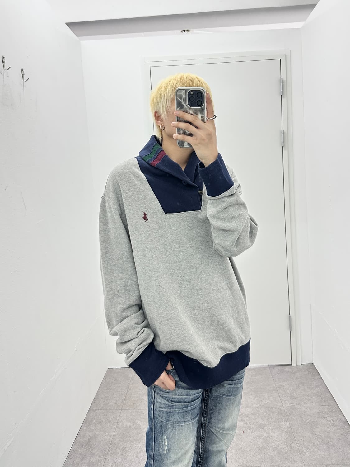 Polo Ralph Lauren sweat shawl collar  상품이미지2