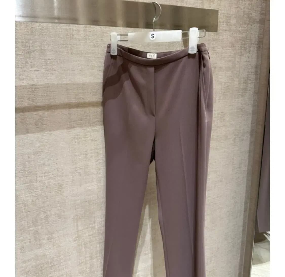 시에 sie 모브브라운 부츠컷 슬랙스 상품이미지2