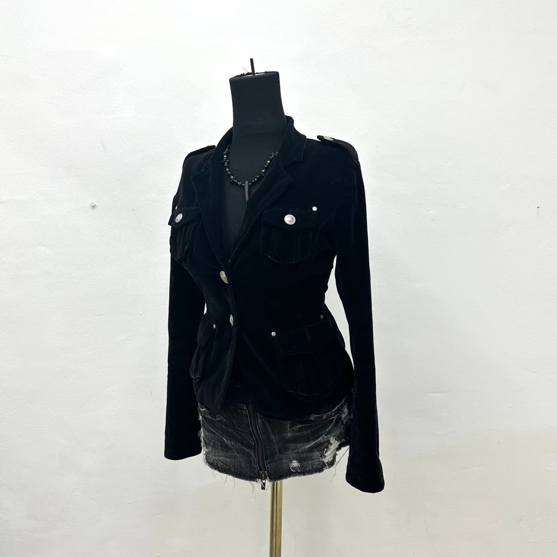 gothic velvet brigade jacket  상품이미지1