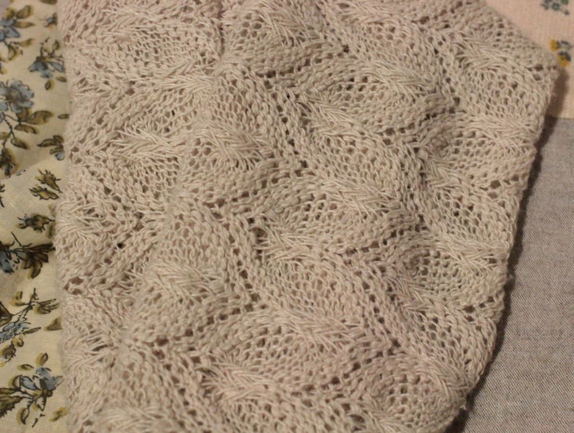 핸드메이드 베이지니트 크로스 헤어밴드 상품이미지10