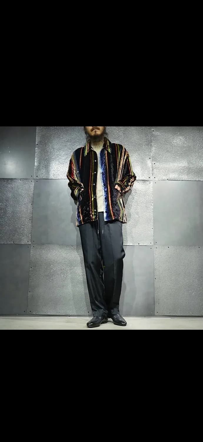 토가비릴리스 TOGA VIRILIS 스트라이프 블루종 자켓 48 상품이미지5