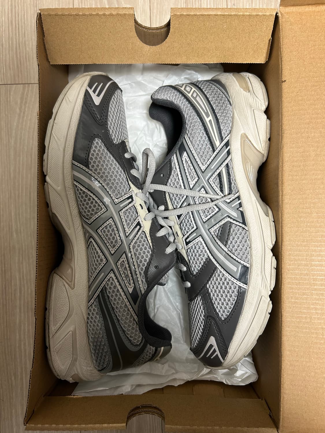 [280] 아식스 젤1130 오이스터 그레이 클레이 그레이 상품이미지3