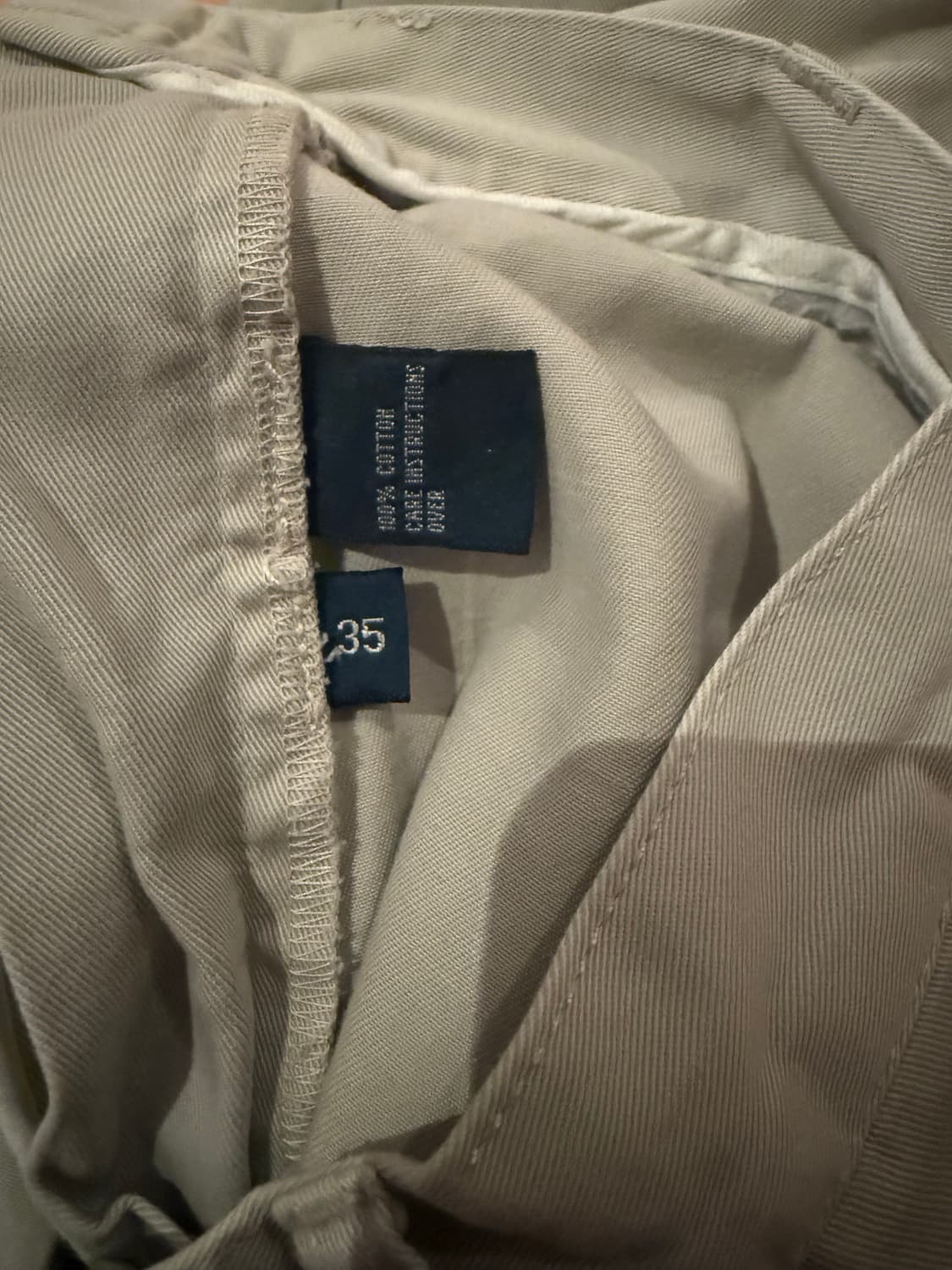 빈티지 폴로 베이지 투턱 반바지 타일러 쇼츠 상품이미지4