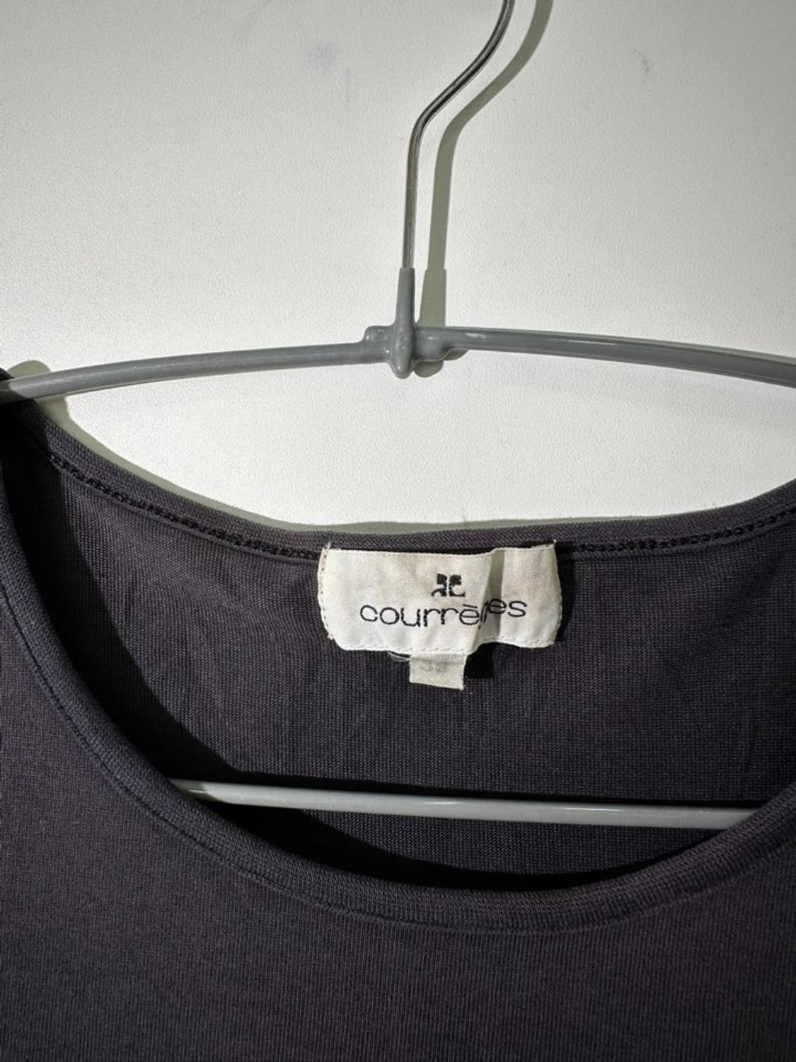 courreges 로고 그래픽 반팔 티셔츠 상품이미지2