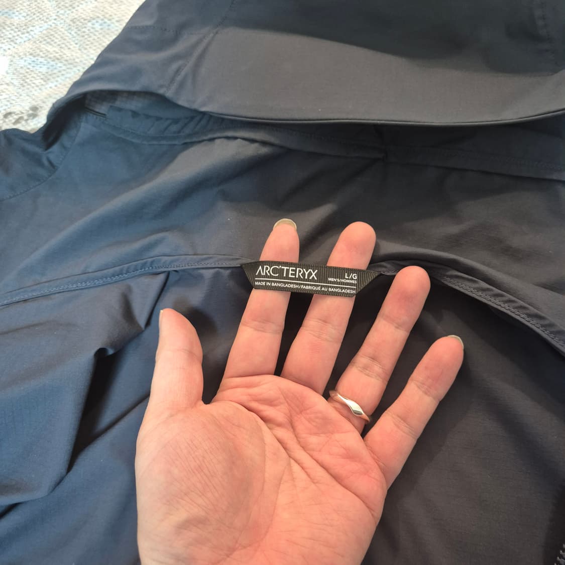 아크테릭스 스쿼미시 후디 블랙사파이어 신품 상품이미지4