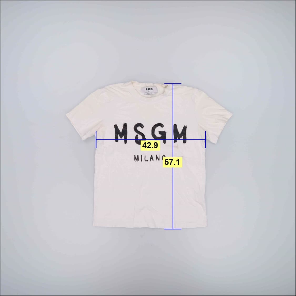 M MSGM 여성 반팔티 0616H 상품이미지9