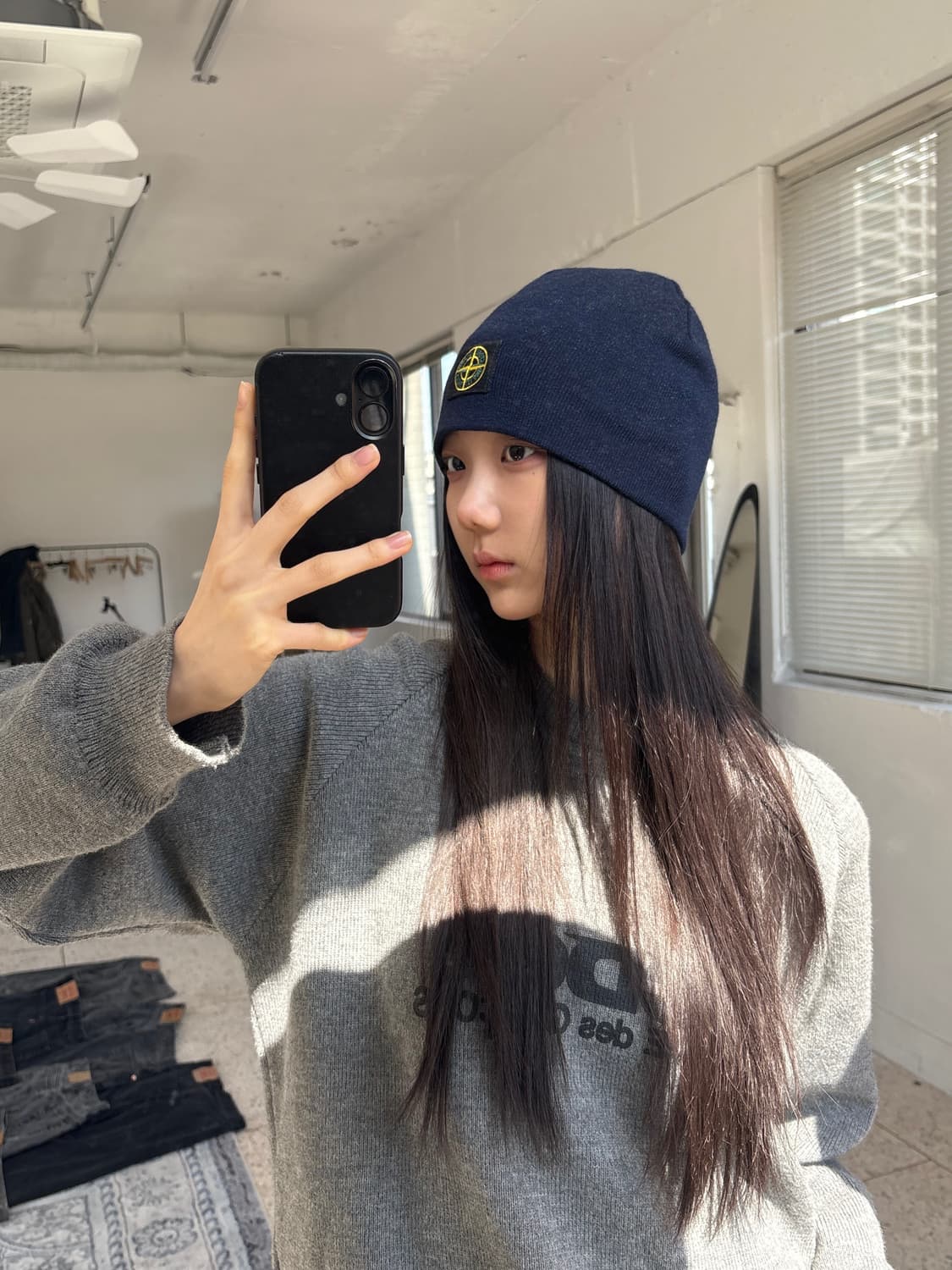 Supreme X Stone Island 비니 상품이미지8