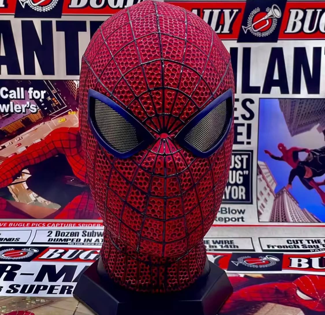 하이퀄리티 제작 스파이더맨ABS쉘 + 가면 세트판매 상품이미지4