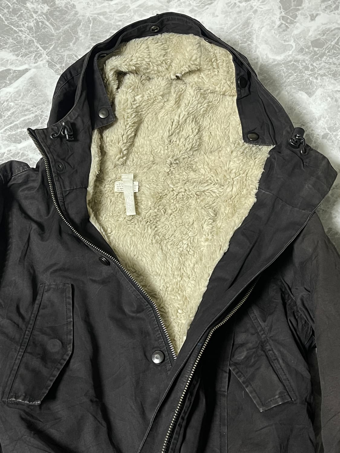 (Silas)fur hoody jacket 상품이미지3