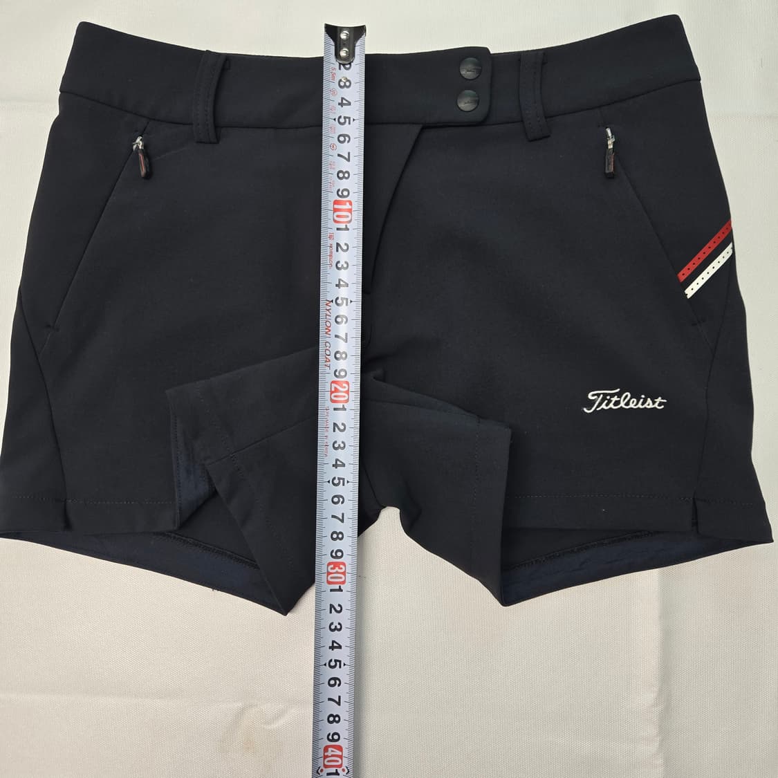 0157 타이틀리스트 여성 골프 반바지 블랙 64 상품이미지6