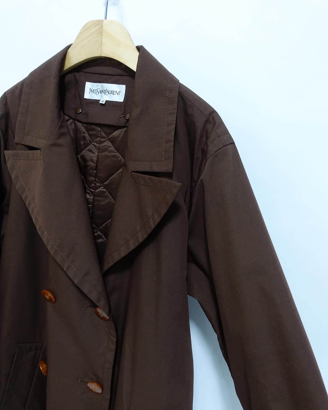 입생로랑 트렌치코트 상품이미지5