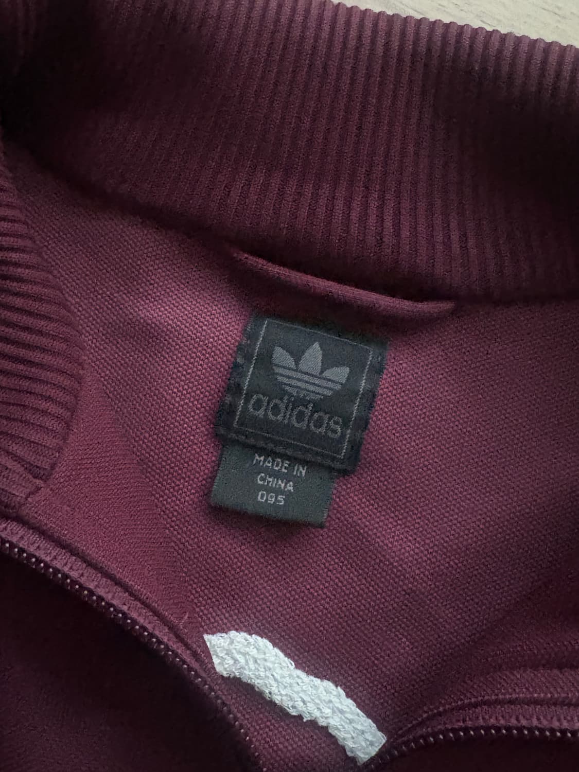 아디다스 져지 베켄바우어 폴라베어 버건디 상품이미지3