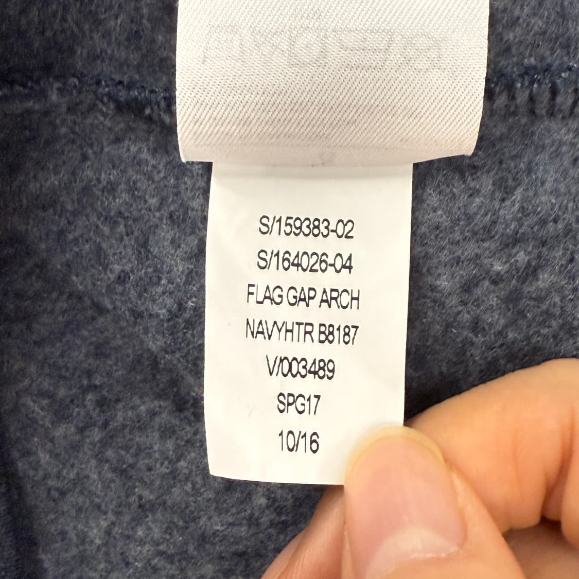 갭 네이비 성조기 후드집업  상품이미지7