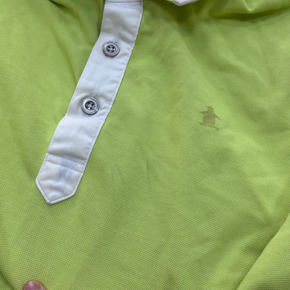 105 먼싱웨어 반팔 카라 티셔츠 0413E 상품이미지5