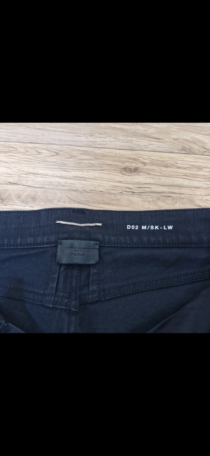 생로랑 15fw D02 지퍼 데님 상품이미지5