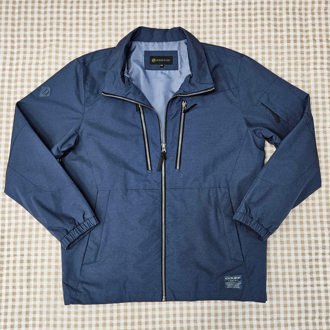 코오롱 오버핏 바람막이 자켓 남자100 상품이미지1