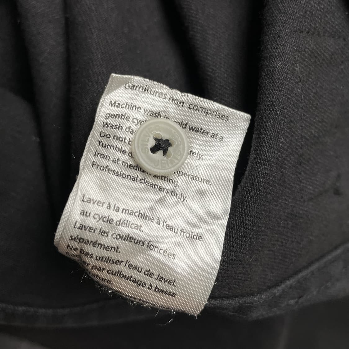 SILVER JEANS CO 빈티지 블랙 웨스턴 코튼셔츠 A00325 상품이미지9