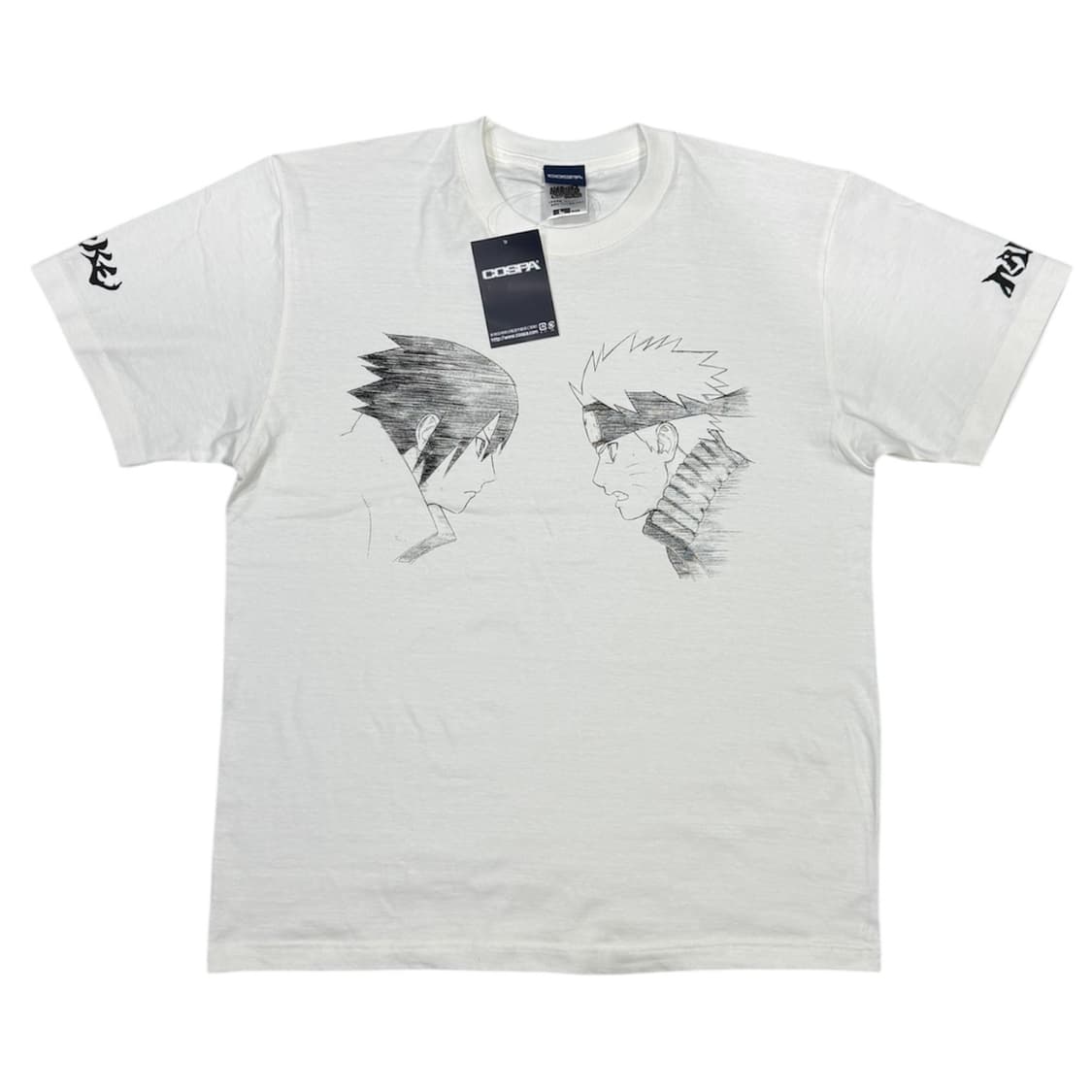 나루토vs사스케 코스파 공식 머천다이즈 반팔 티셔츠 상품이미지1