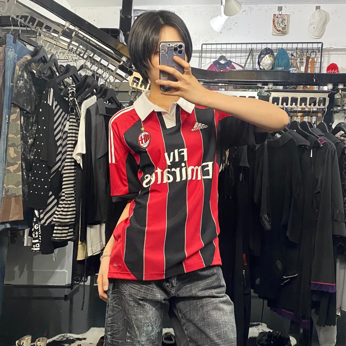 Adidas AC 밀란 12-13 홈 유니폼 상품이미지9