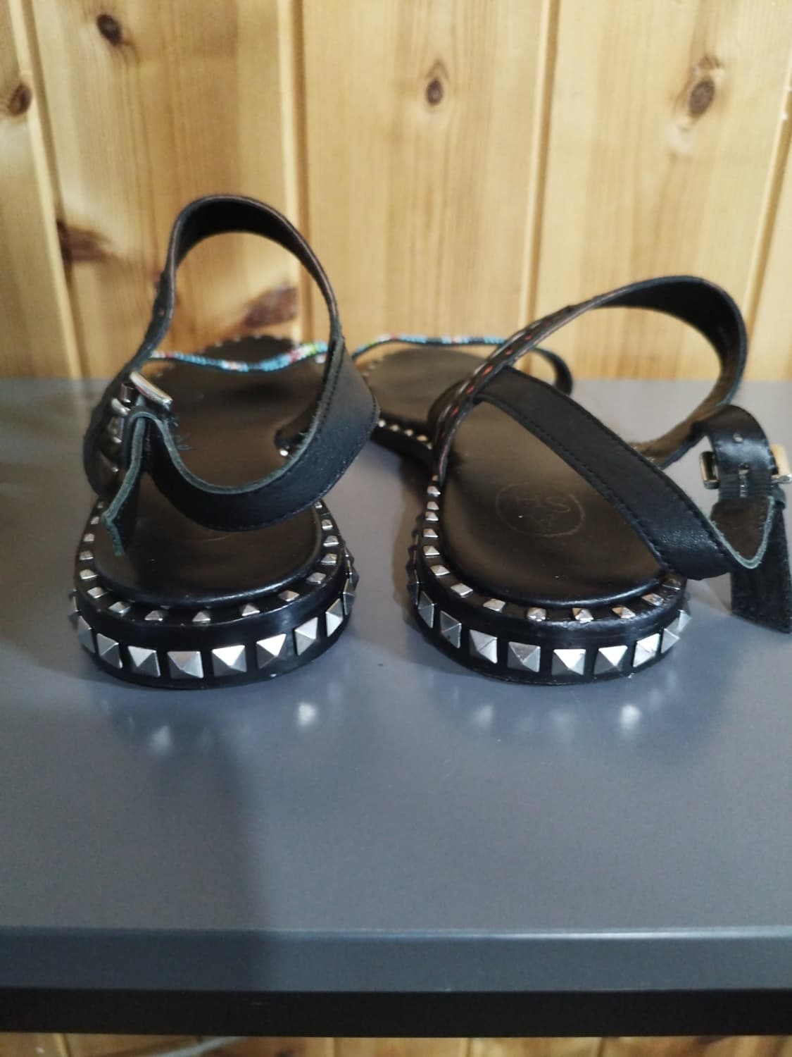 38 240mm 아쉬 파코 스터드 샌들 j3437 상품이미지6