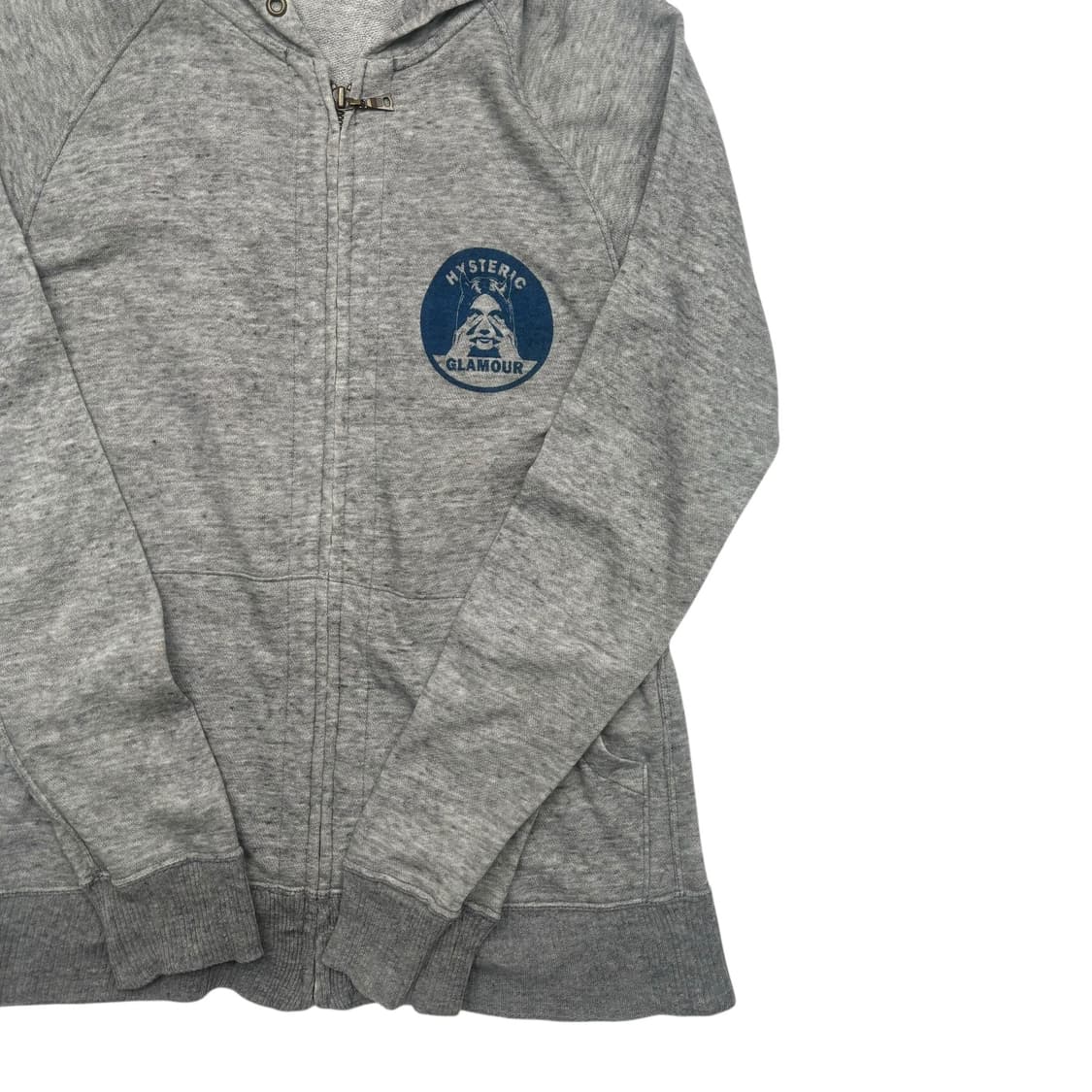히스테릭 글래머 서클걸 그레이 후드집업 S 상품이미지3