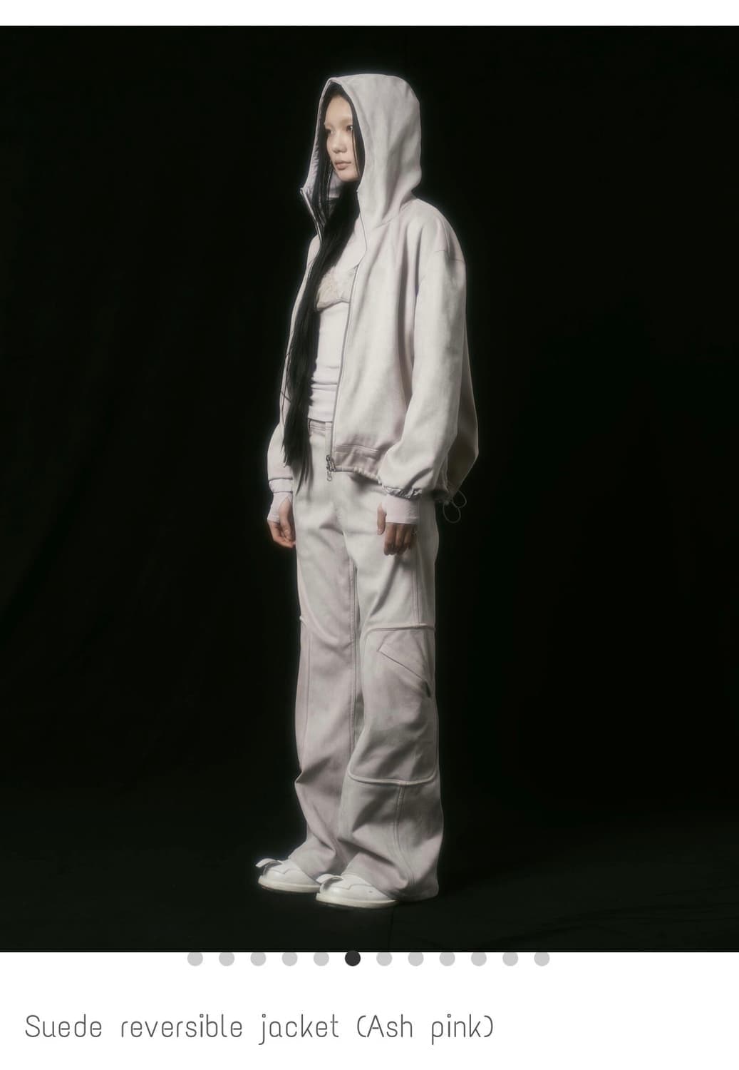 본네 suede reversible jacket light grey 상품이미지2