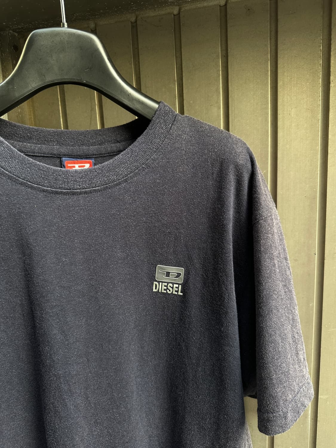 DIESEL old vintage rubber print logo tee 상품이미지4