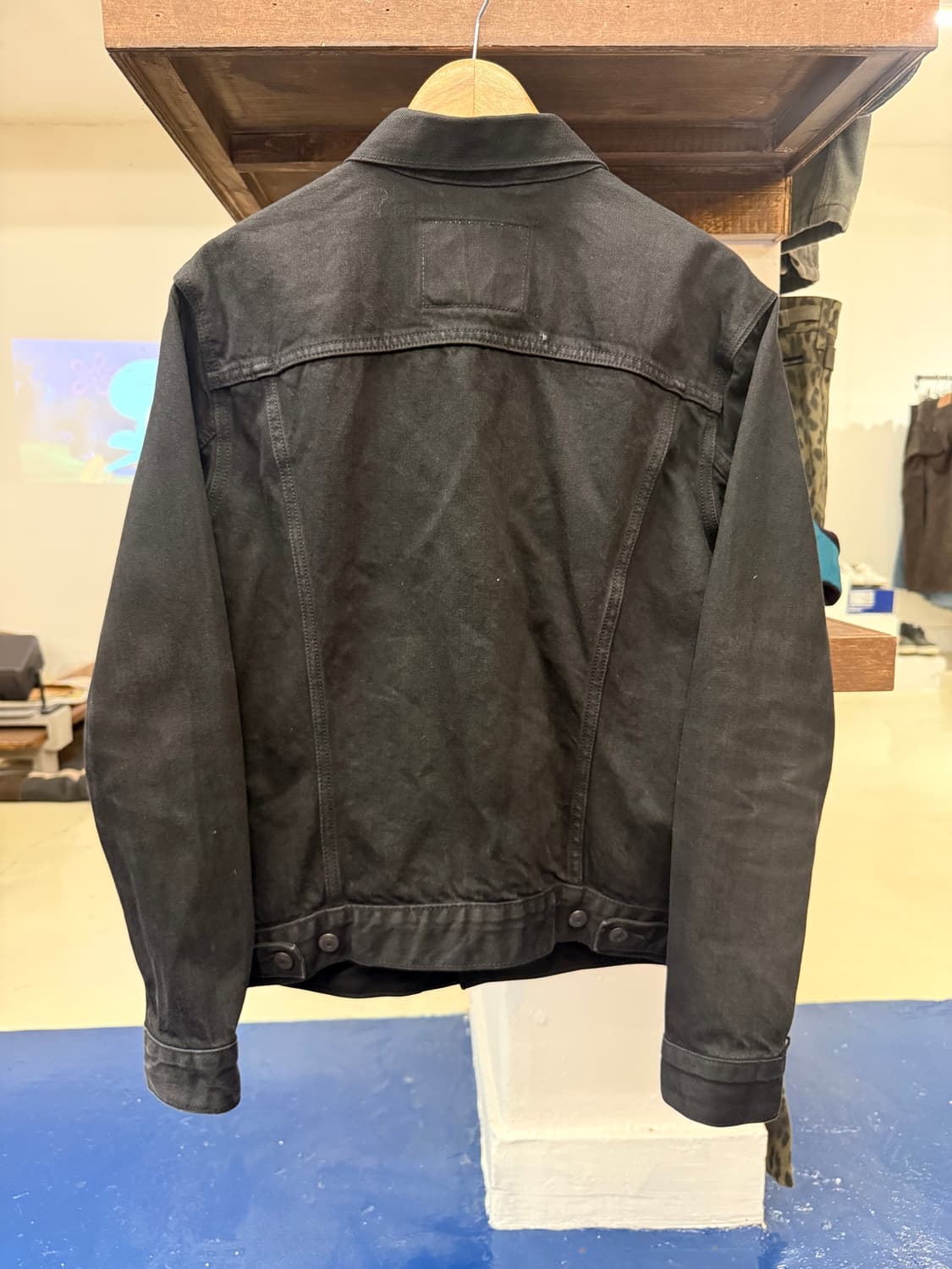 Levis 리바이스 블랙 데님 트리커 자켓 상품이미지7