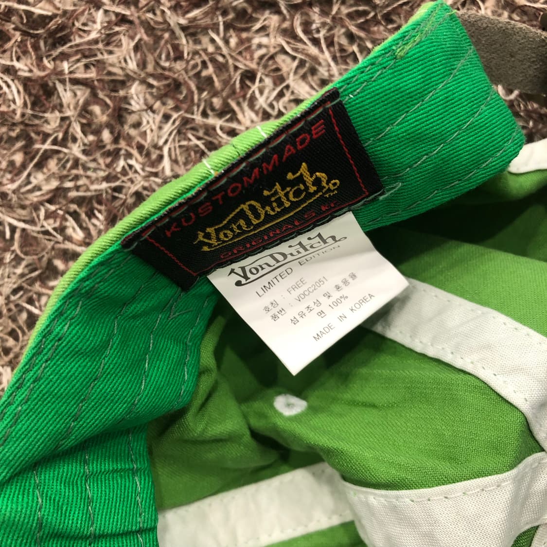 데드스탁 본더치 볼캡 상품이미지5