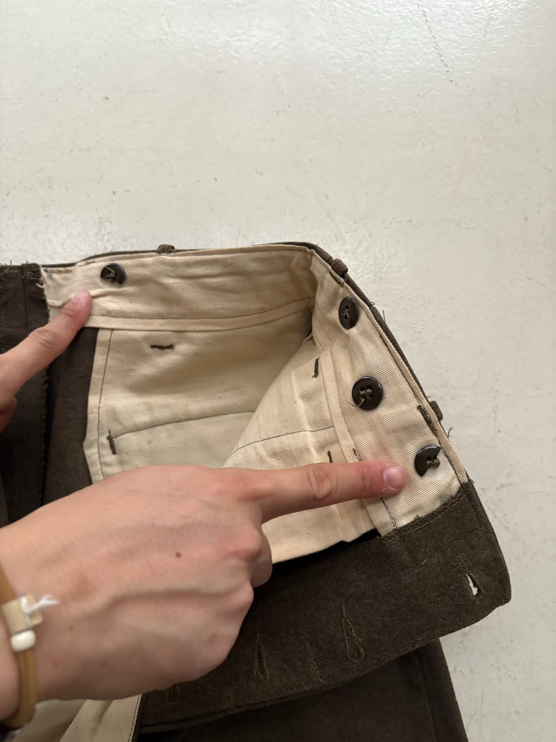 Rare!! 40's U.S Army M-45 Wool FieldT Tr 상품이미지8