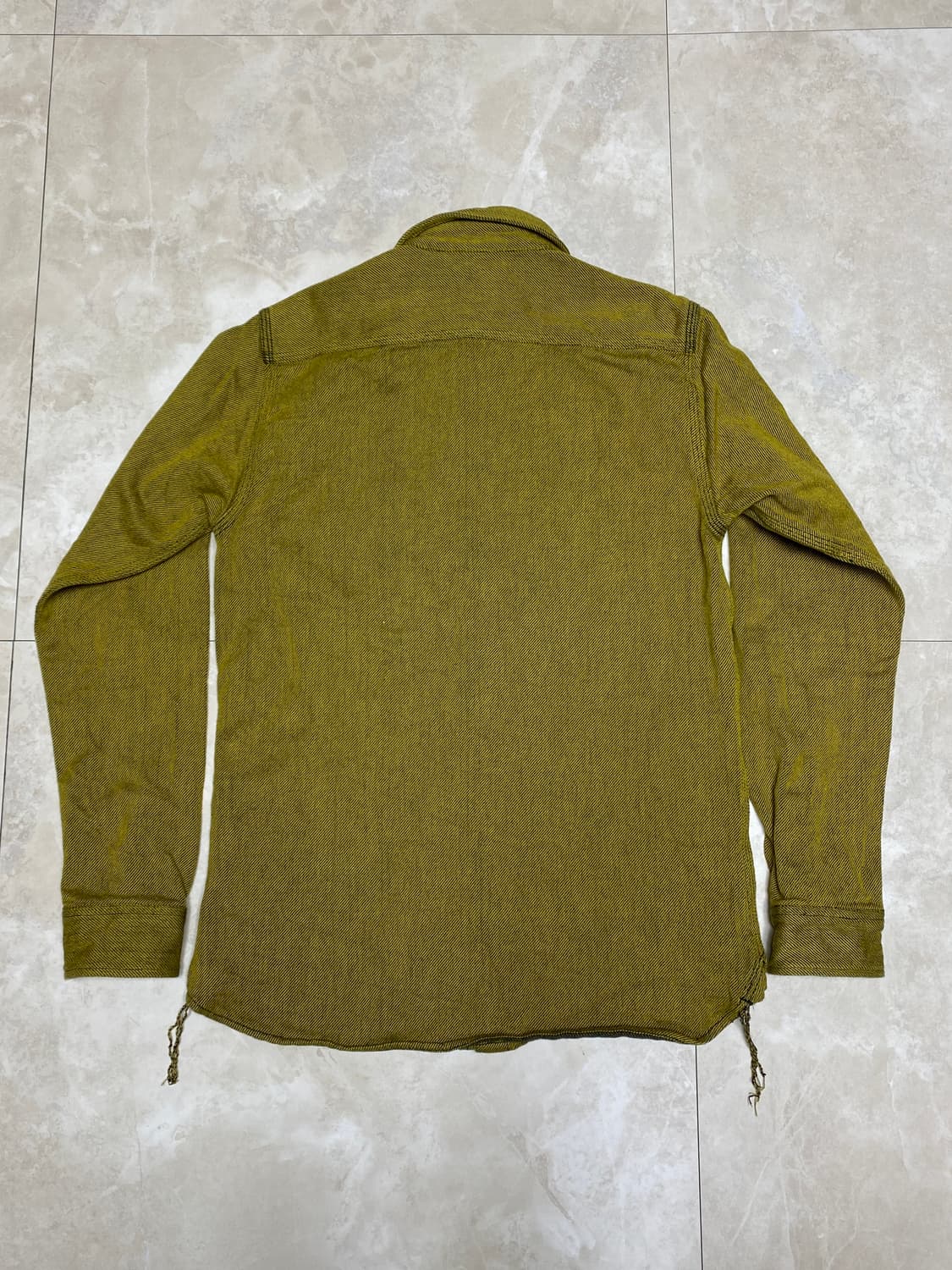 휴스턴 솔리드 비에라 워크셔츠 머스타드 M 상품이미지3