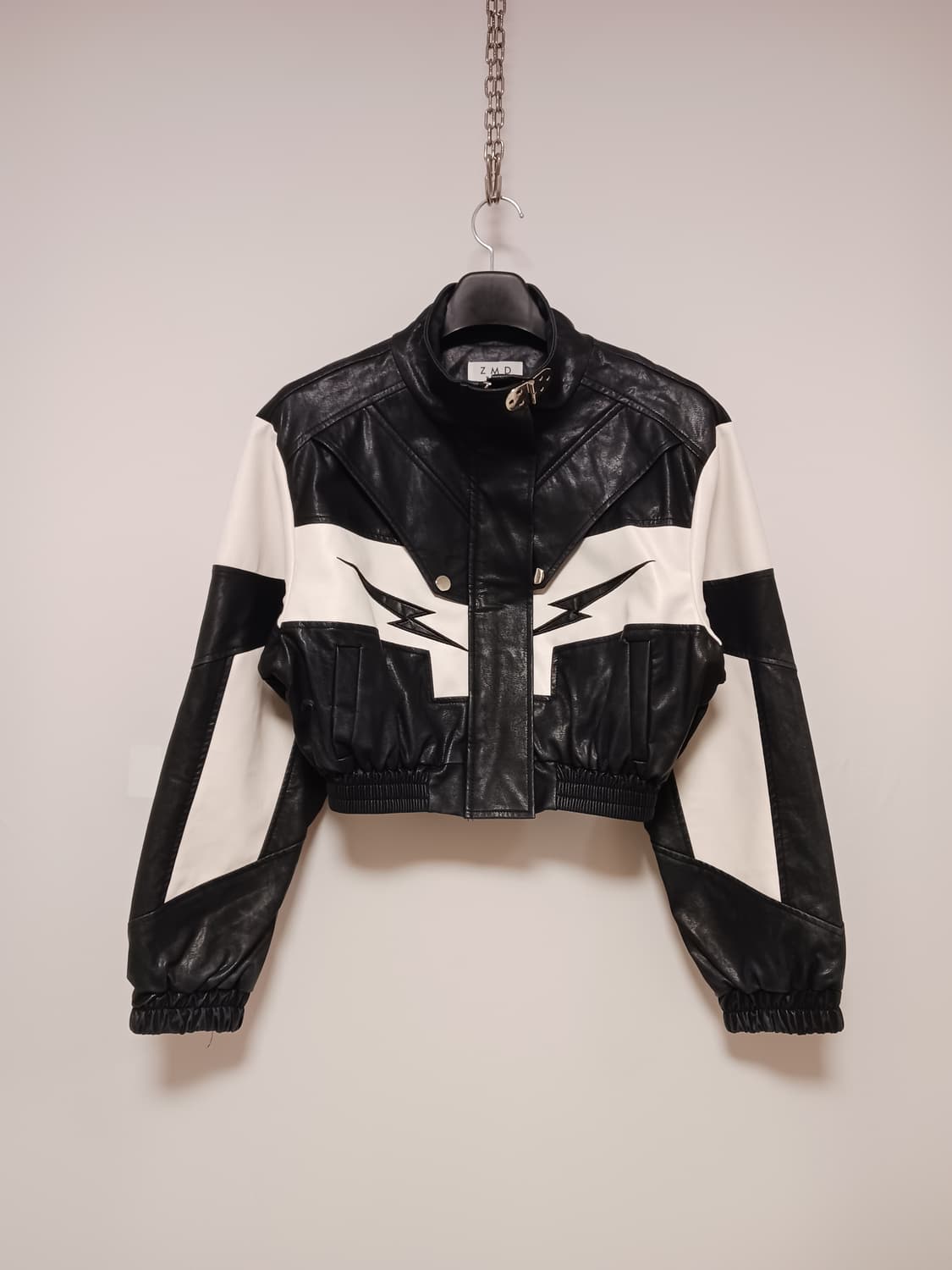 유니크만 빈티지 크롭 레더자켓 상품이미지1