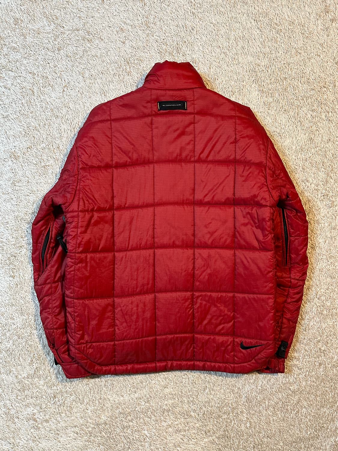 희귀) 00's 나이키 ACG 올드스쿨 프리마로프트 푸퍼 패딩 레드 상품이미지4