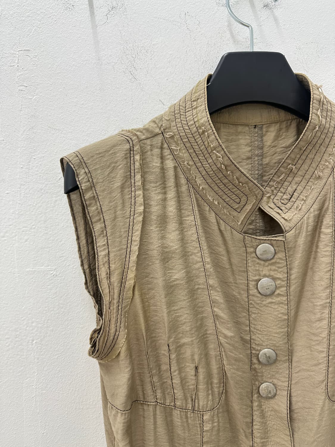 Vintage frill vest 상품이미지5
