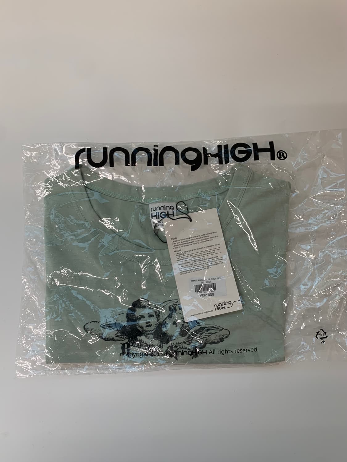 RUNNING HIGH SMALL ANGEL SLIM CROP TEE 상품이미지2