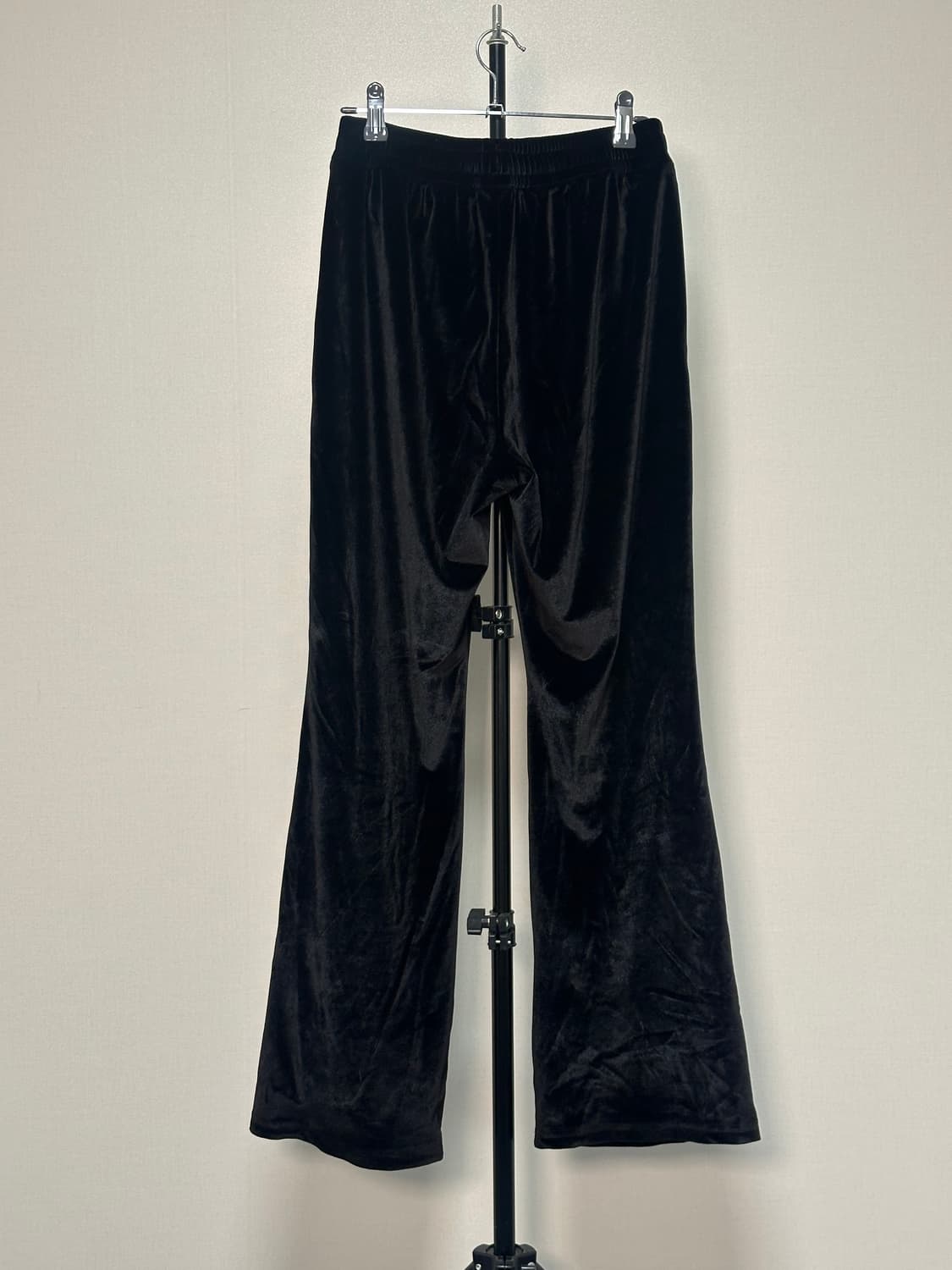 엔조블루스 벨벳 블랙 부츠컷 팬츠S 상품이미지3