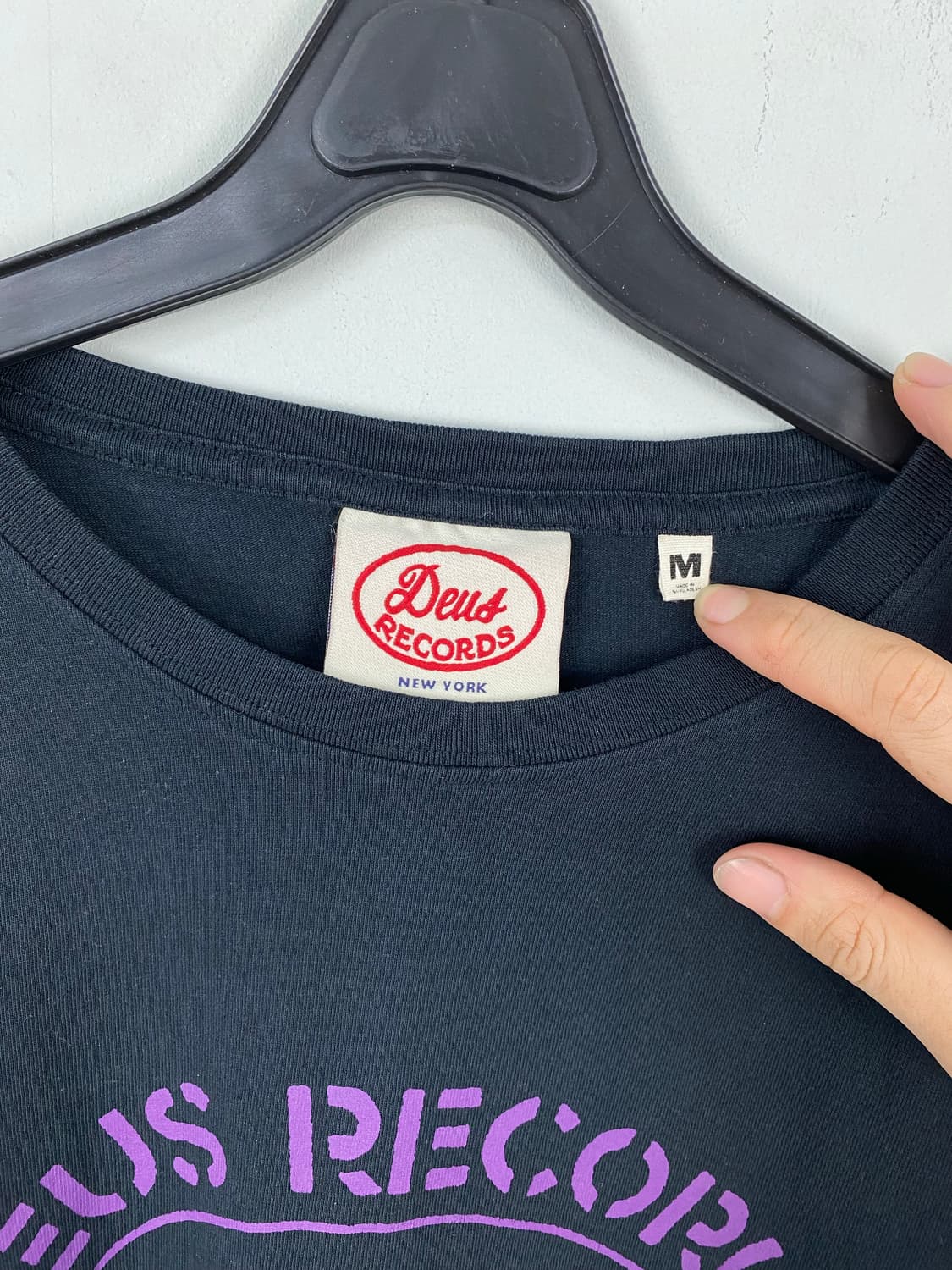 데우스 엑스 마키나 Deus 로고 롱슬리브 M 상품이미지3