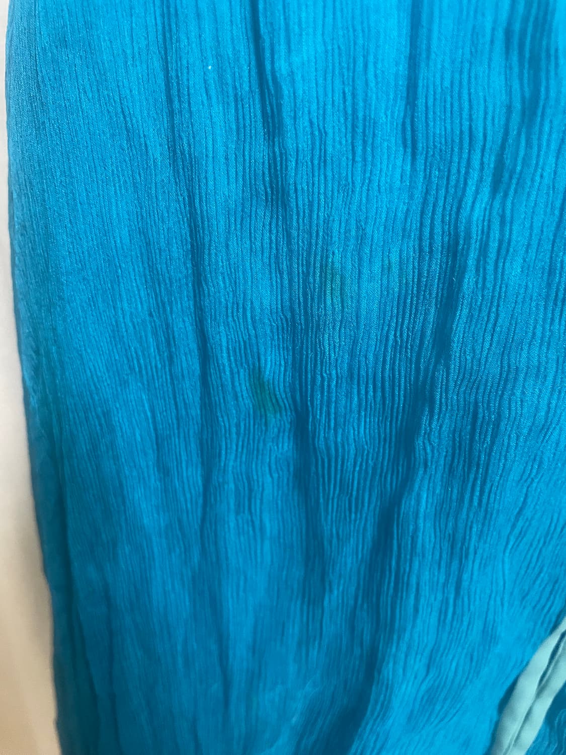 빈티지 스팽클 블루 언발란스 원피스 상품이미지3