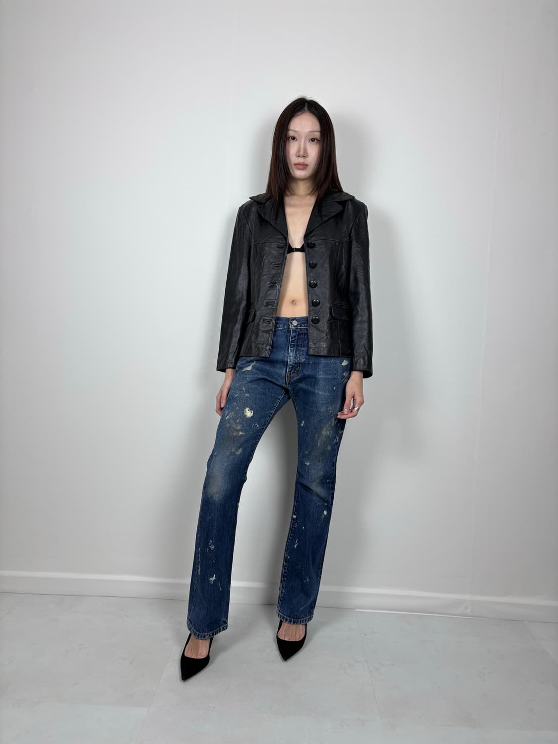 LEVIS 517 WASHED DIRTY PAINTING 상품이미지2