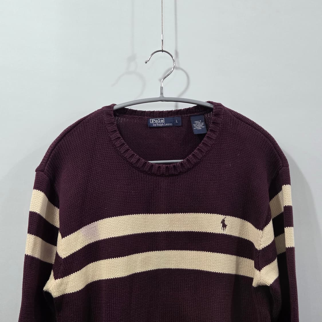 폴로랄프로렌 우먼 코튼 니트 L 상품이미지2