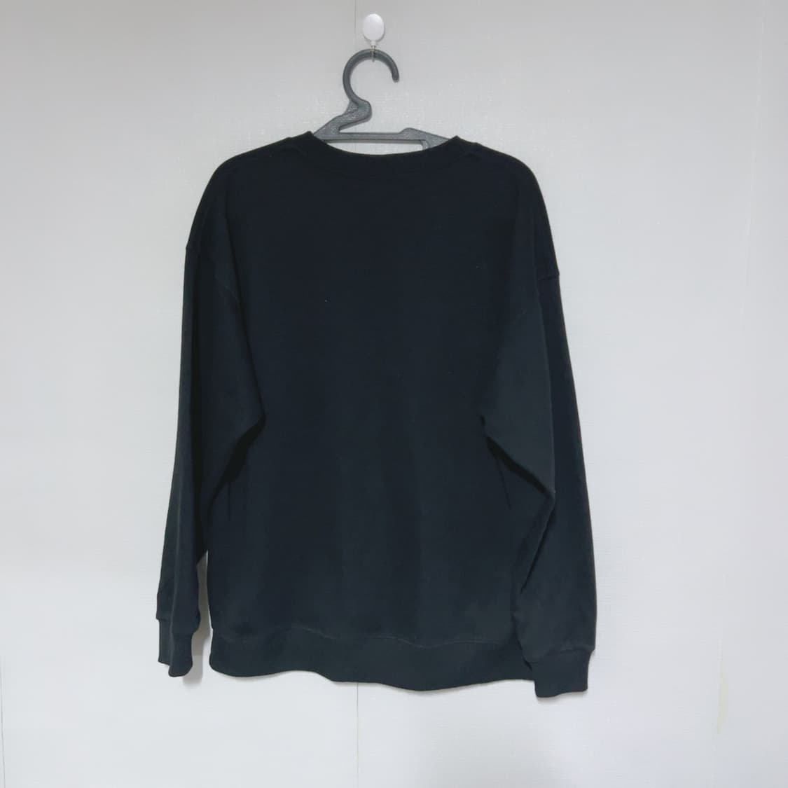 아미 블랙 빅로고 봄 공용 맨투맨 상품이미지5