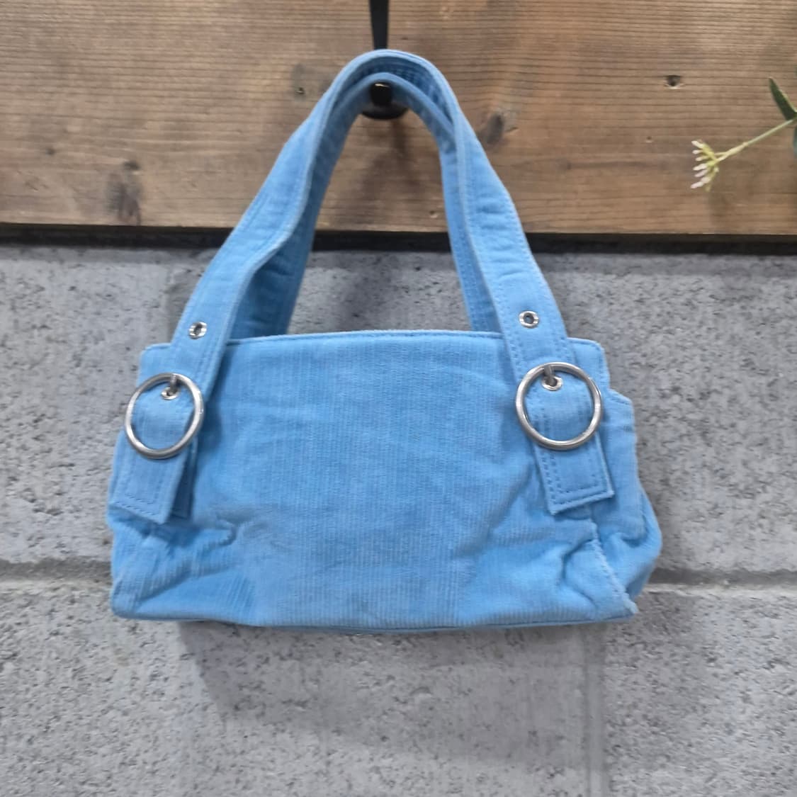 오야니 삐삐 토트백 베이비블루  상품이미지6