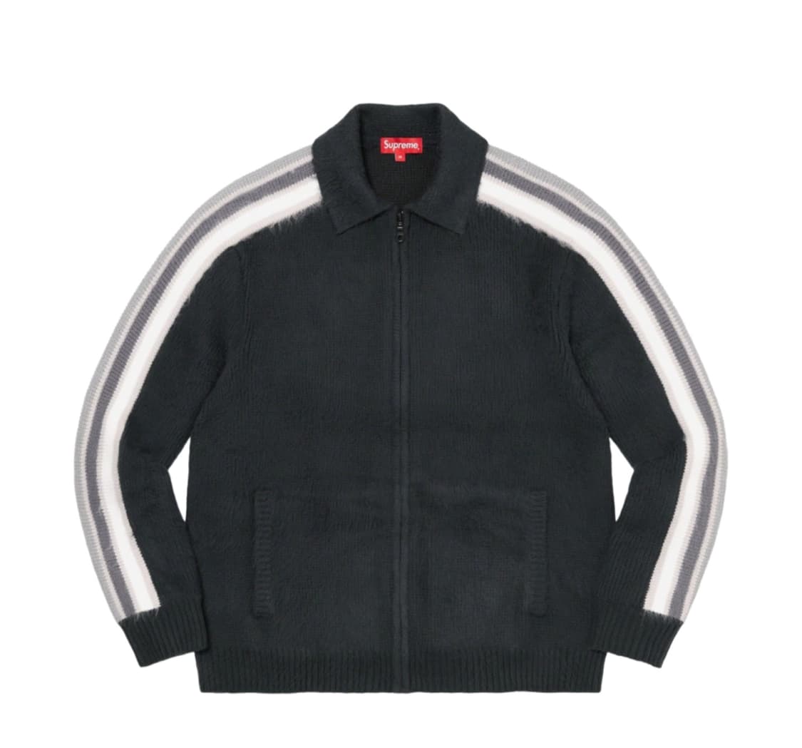 Supreme Sleeve Stripe ZipUp Sweater 23ss 상품이미지1