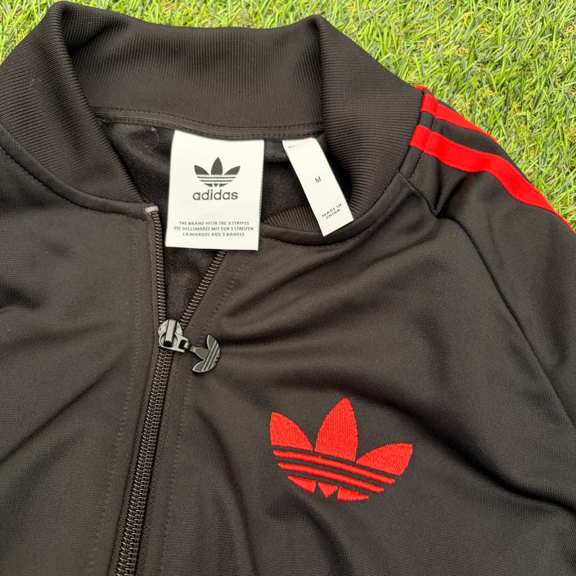 M)아디다스 파이어버드 슈퍼스타 검빨져지 상품이미지4