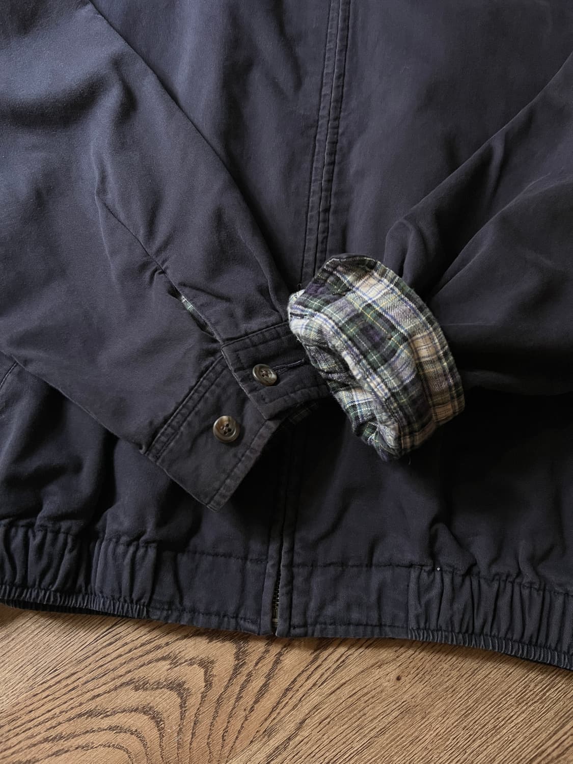 [XL]폴로 랄프로렌 체크 라이닝 네이비 베이포트 자켓 상품이미지5